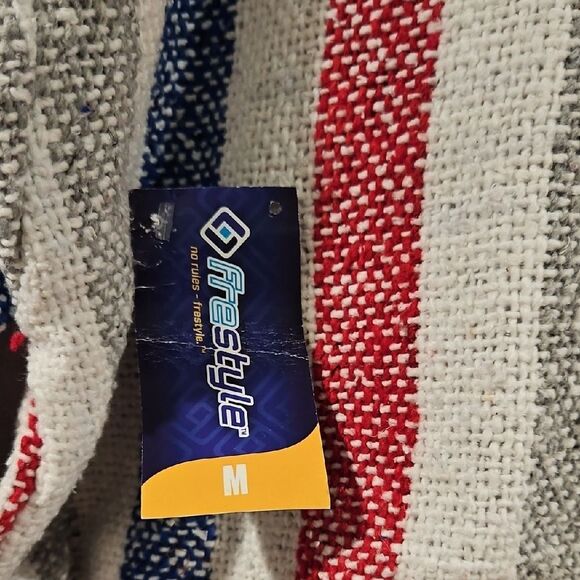 Freestyle Red & Blue, unisex Hoodie Medium - Picture 2 of 4